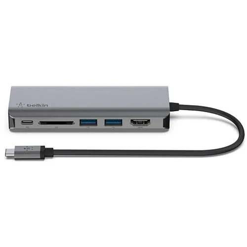 Adaptador Belkin HUB Usb C 6 em 1