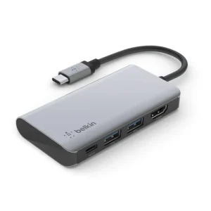 Adaptador Belkin Multi-Portas USB-C 4 em 1