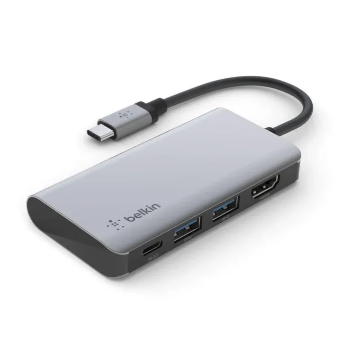 Adaptador Belkin Multi-Portas USB-C 4 em 1