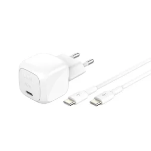 Adaptador de Corrente Belkin 30W USB PD + cabo w/1m C-C