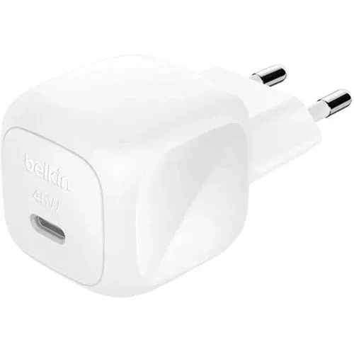Adaptador de Corrente Belkin 45W USB PD Wall Charger with PPS, Branco