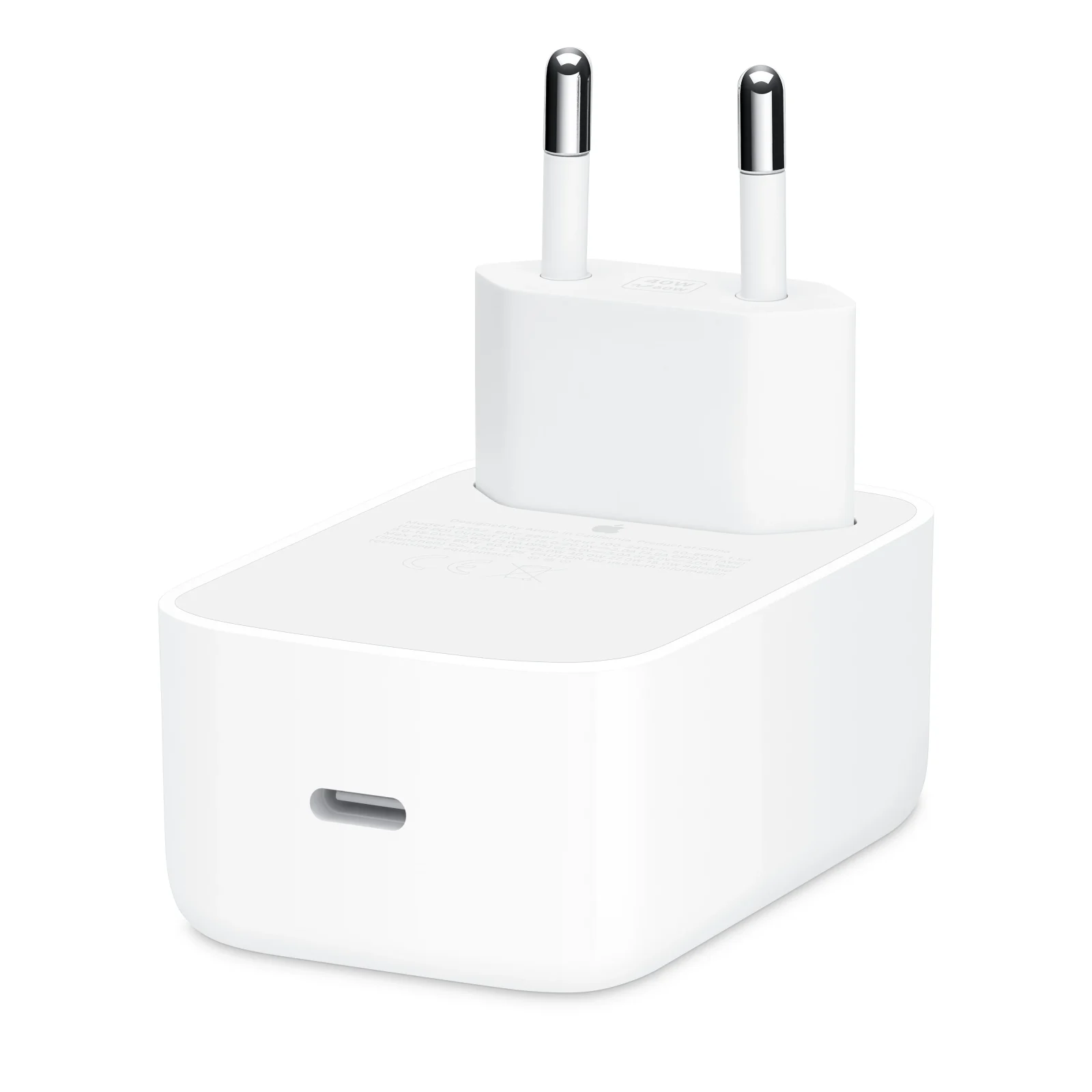 Adaptador de corrente dinâmico de 40 W, até um máximo de 60 W