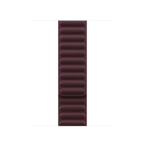 Bracelete de elos magnética bordô de 42 mm - M/L