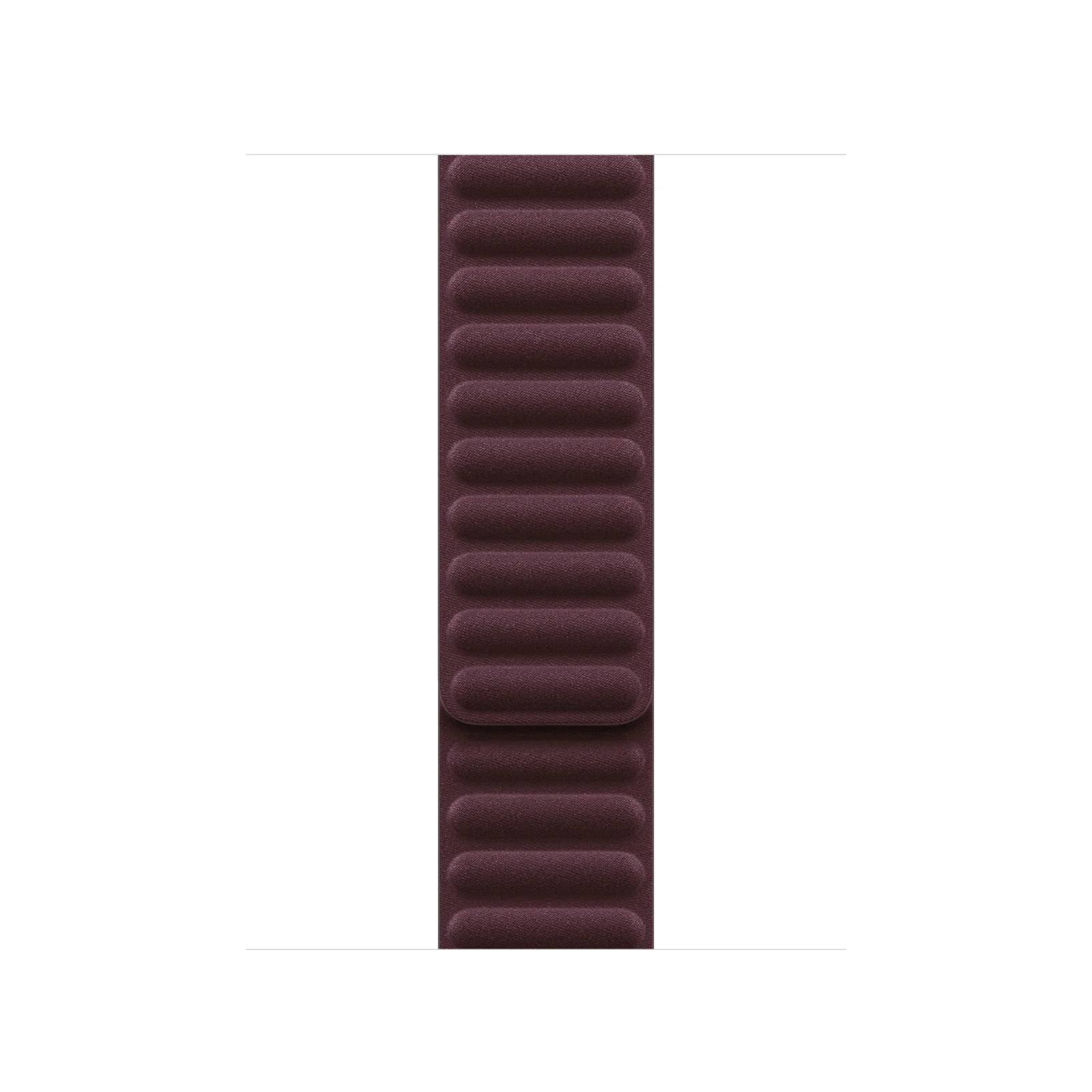 Bracelete de elos magnética bordô de 42 mm - M/L