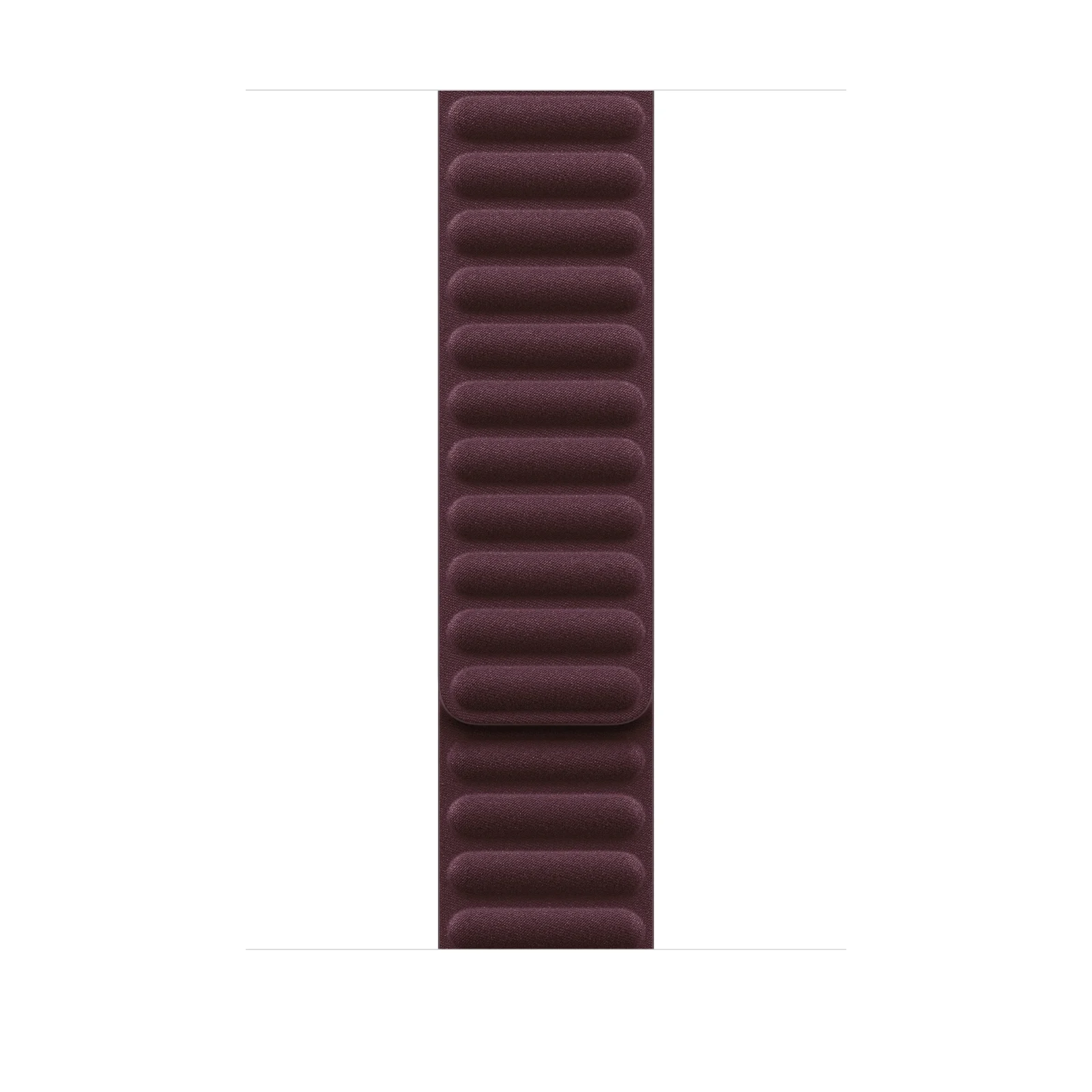 Bracelete de elos magnética bordô de 46 mm M/L