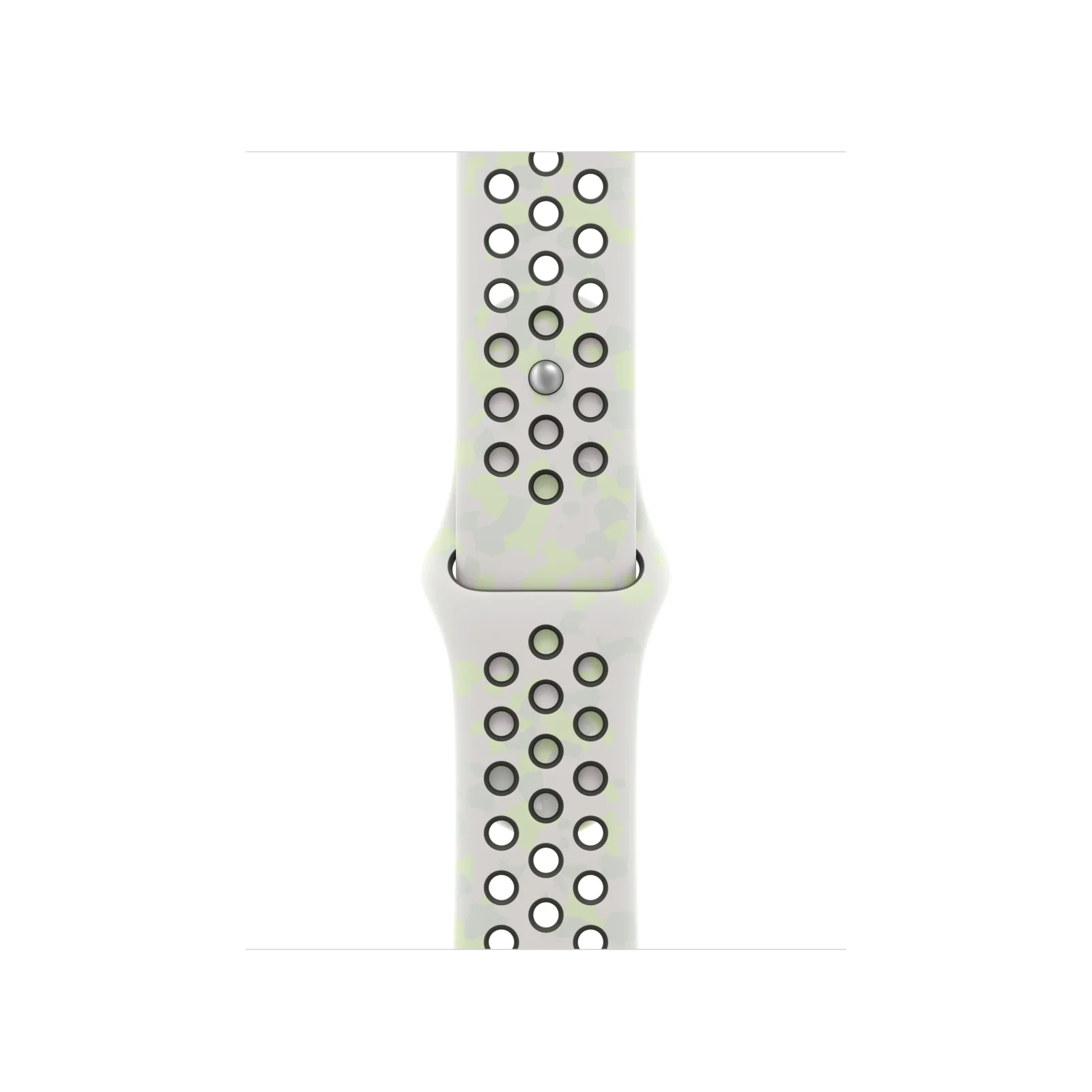 Bracelete desportiva Nike branco Essential de 40 mm - M/L