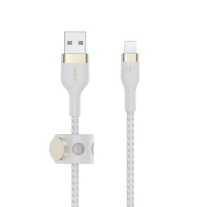 Cabo Belkin DuraTekPlus Usb-A Lightning 1m Branco