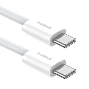 Cabo de carregamento rápido Superior Series 2 USB-C - USB-C 30W 2m Moon White
