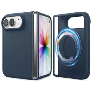 Capa Elago Magnetic Silicone Case iPhone Duo (Azul)