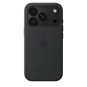 Capa em silicone com MagSafe para iPhone 18 Pro - Preto