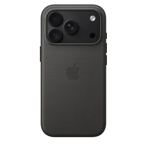 Capa em tecido TechWoven com MagSafe para iPhone 18 Pro – Preto
