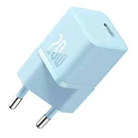 Carregador Baseus GaN5 Fast Charger (Mini) USB-C 20W Azul