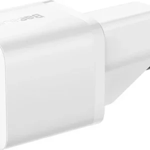 Carregador Baseus Gan5 Fast Charger(Mini) 1C 20W Eu Moon White