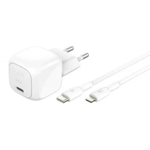 Carregador Belkin 30W USB PD + Cabo 1M C/LGT
