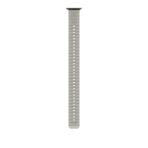 Extensão para Bracelete Ocean cinzento translúcido de 49 mm - Titânio preto