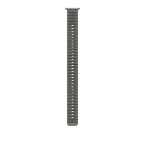 Extensão para Bracelete Ocean preto translúcido de 49 mm - Titânio natural