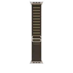 Loop Alpine azeitona de 49 mm - L - acabamento em titânio natural