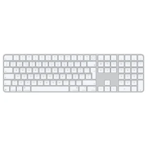 Magic Keyboard com Touch ID e teclado numérico para modelos de Mac com processador Apple - Português - Teclas brancas