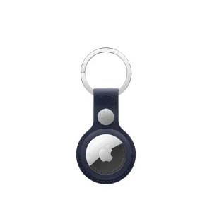Porta‑chaves em tecido FineWoven para AirTag - Azul navy