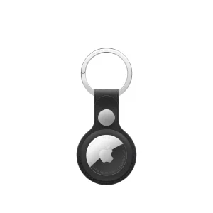 Porta‑chaves em tecido FineWoven para AirTag - Preto