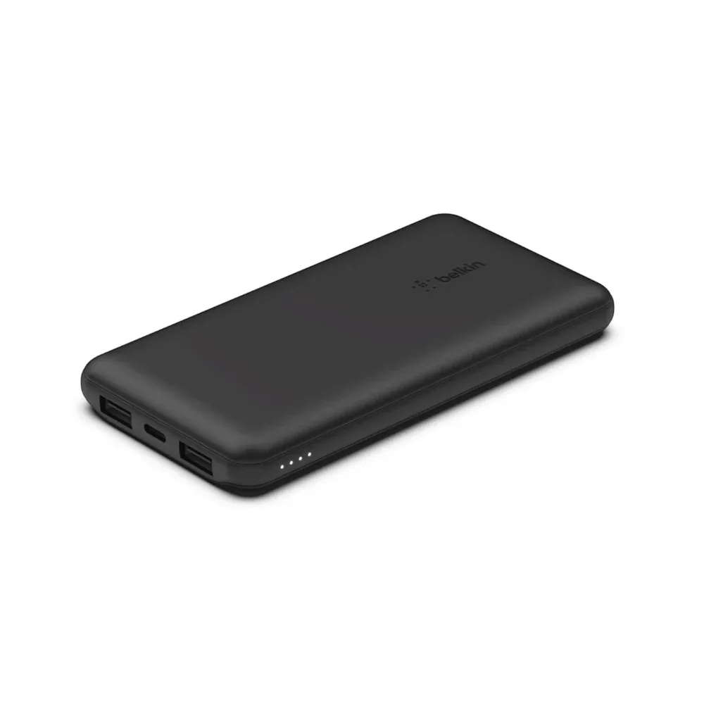 PowerBank Belkin 10000mAh 12W Usb-A/Usb-C Preto
