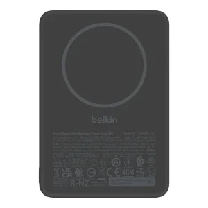 Powerbank Belkin BoostCharge 10k 7.5w Slim Magnetic Black