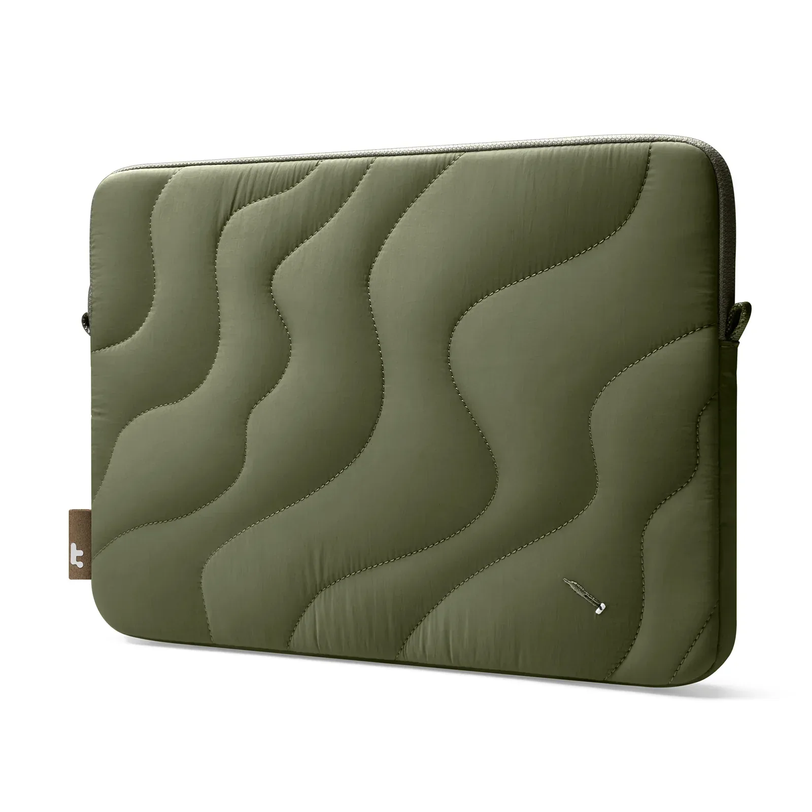 Sleeve Tomtoc Terra-A27 Puffy Laptop 14 Inch MacBook Greenlands - Image 2