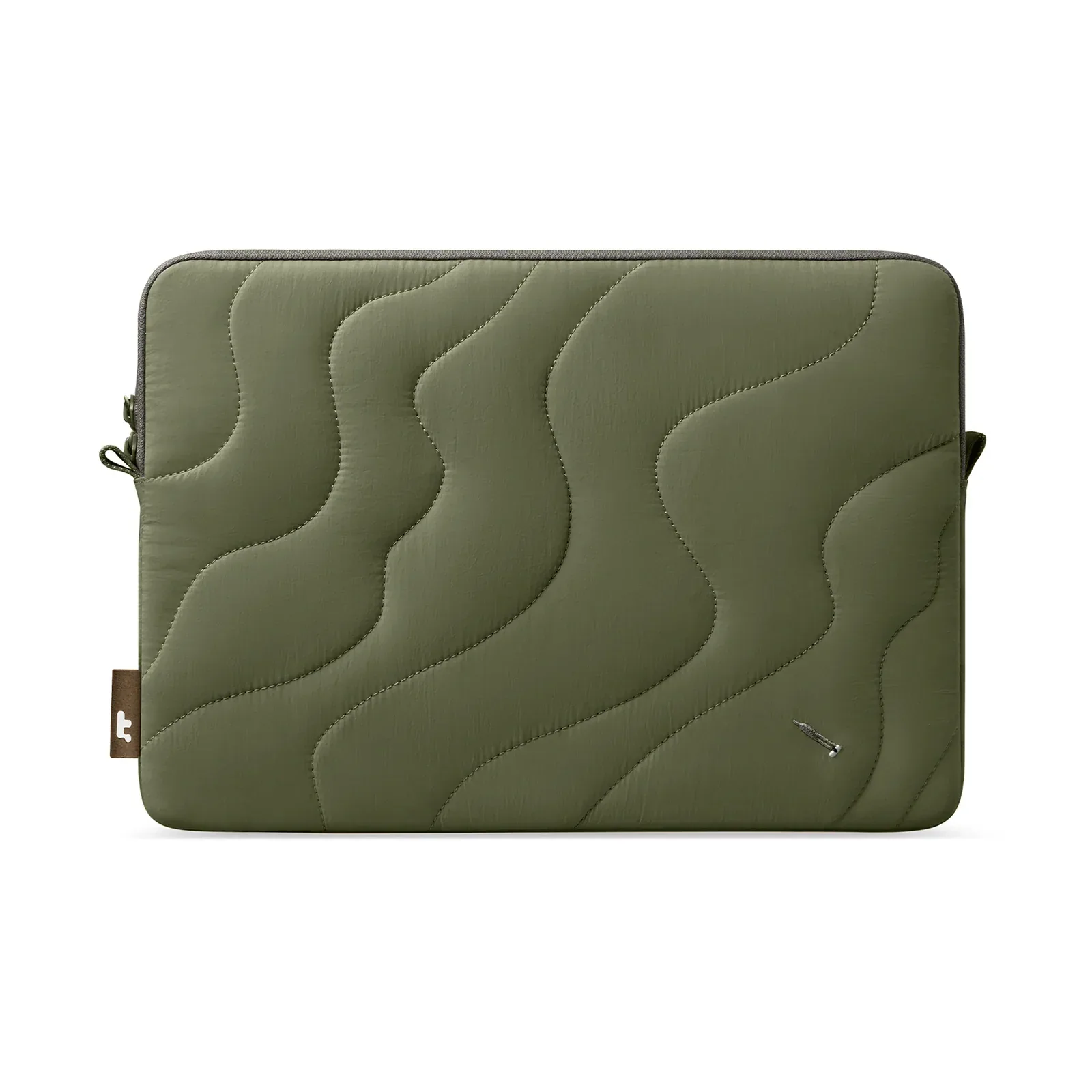 Sleeve Tomtoc Terra-A27 Puffy Laptop 14 Inch MacBook Greenlands