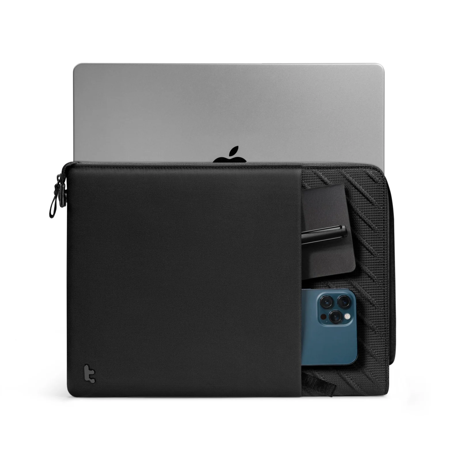 Sleeve Tomtoc Voyage-A10 for 13 Inch MacBook Black - Image 2